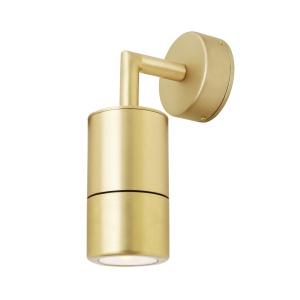 Ennis Brass Bathroom Wall Light IP65